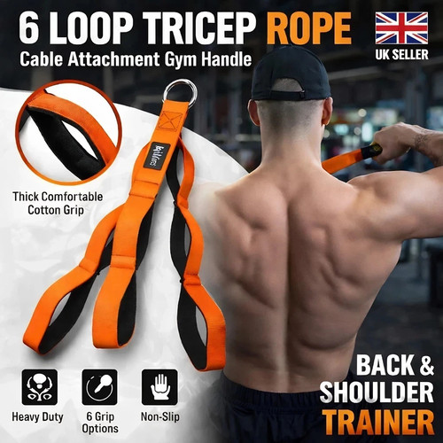 Loop tricep rope cable - rope,