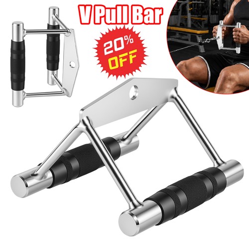 Tricep bar close - v, pull