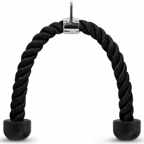 Gym tricep rope pull down - rope,